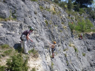 Escalada al aire libre con Cracq Jeunes 